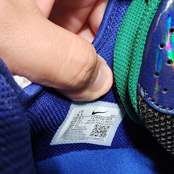 Nike LeBron James witness 6 black/blue/red - Picture 6 of 6